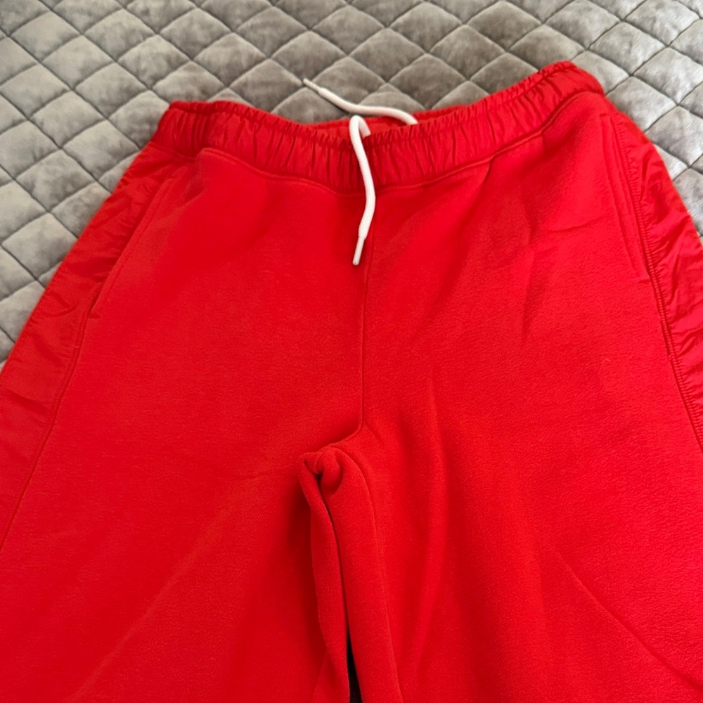 Aerie wide leg joggers like new great color